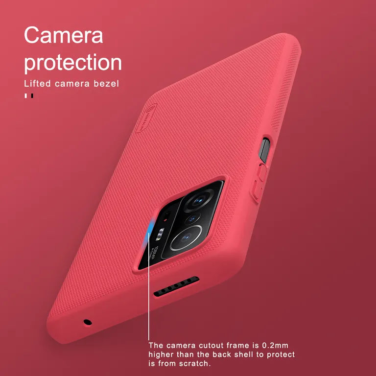 Nillkin Super Frosted Shield tok a Xiaomi 11T/11T Pro készülékhez (kék)