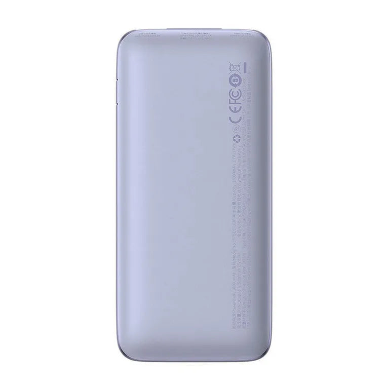 Powerbank Baseus Bipow Pro 10000mAh, 2xUSB, USB-C, 20W (lila)