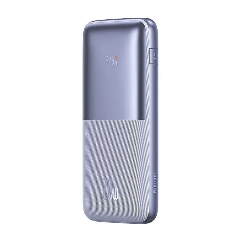 Powerbank Baseus Bipow Pro 10000mAh, 2xUSB, USB-C, 20W (lila)