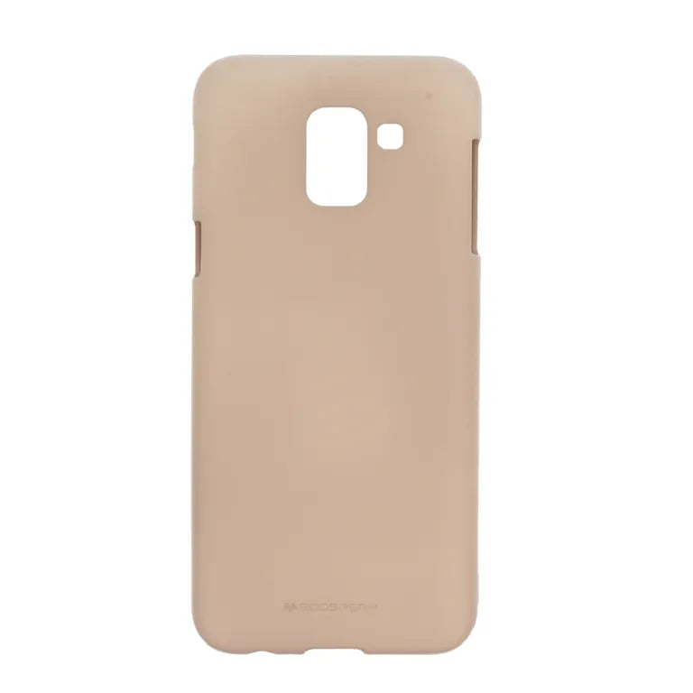 Puha zselés samsung j6+ j6 plusz homok
