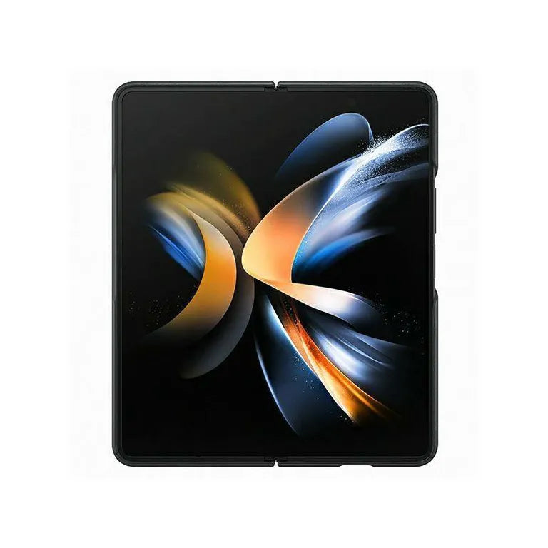 Samsung EF-VF936LBEGWW Z Fold 4 fekete/fekete bőrborítás tok