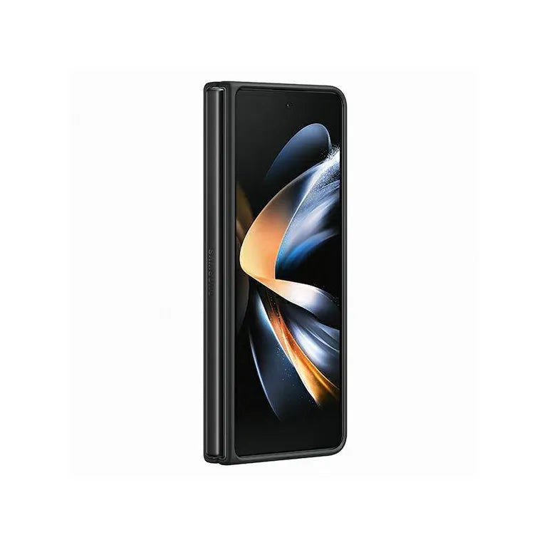 Samsung EF-VF936LBEGWW Z Fold 4 fekete/fekete bőrborítás tok