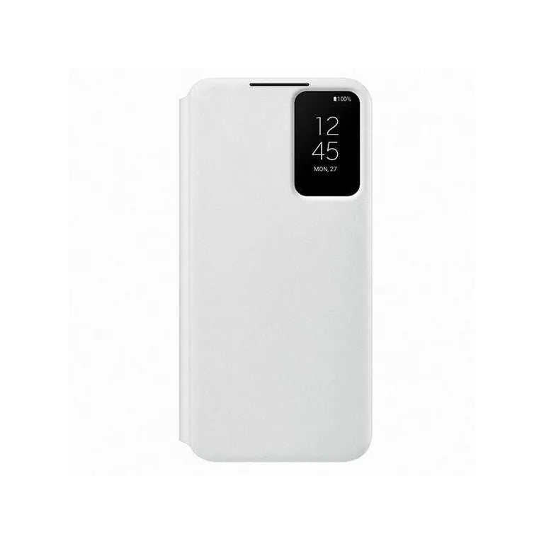 Samsung EF-ZS906CW S22+  S906 fehér/fehér Clear View Cover tok