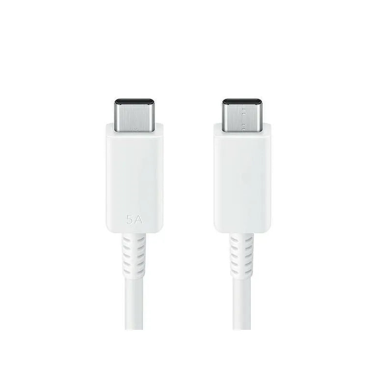 Samsung kábel EP-DX510JW USB-C - USB-C 5A fehér/fehér 1.8m