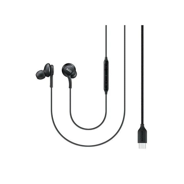 Samsung sztereó fejhallgató EO-IC100BB AKG fekete/fekete USB-C