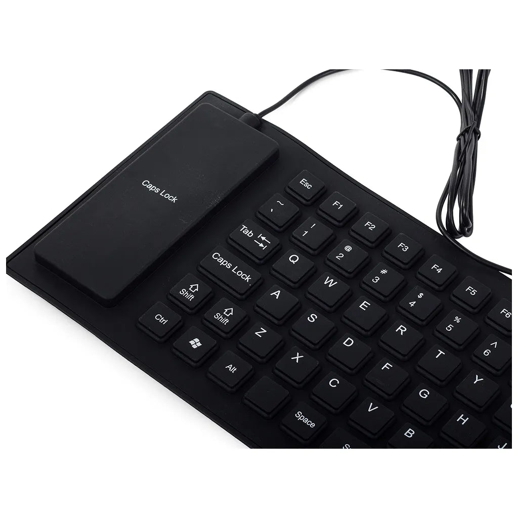 Szilikon gumi billentyűzet usb csendes pc-hez