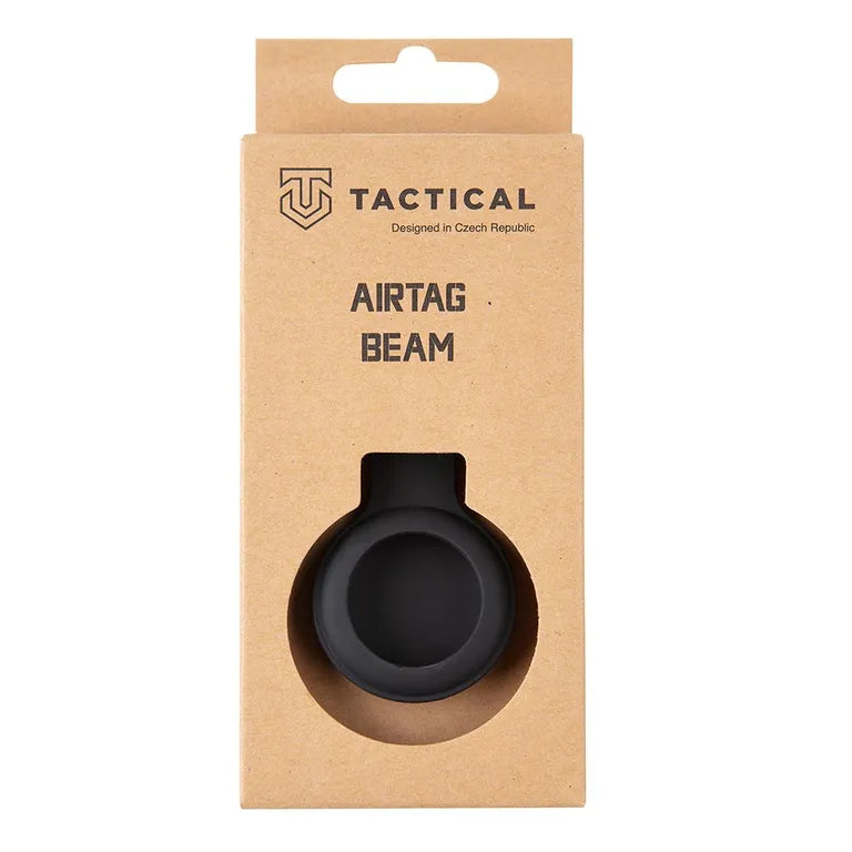 Taktikai Airtag Beam szilikon fekete