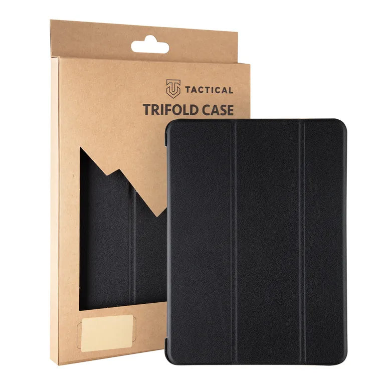 Taktikai könyv Tri Fold Pouzdro pro iPad 10.2 2019/2020/2021 fekete