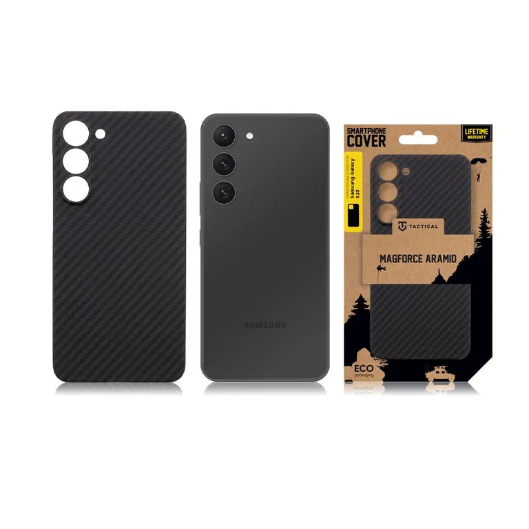 Taktikai MagForce Aramid Kryt pro Samsung Galaxy S23 fekete tok