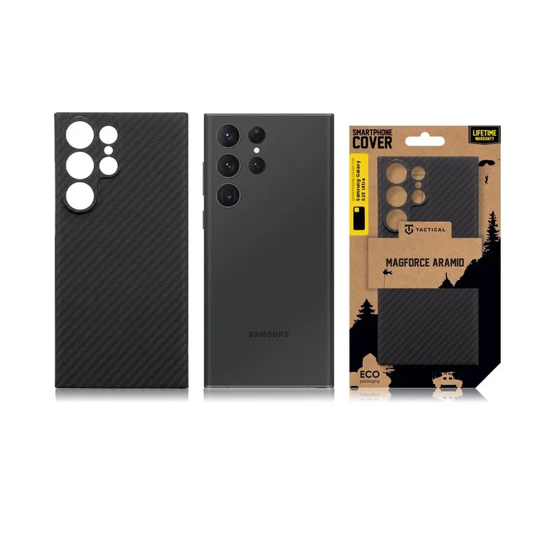 Taktikai MagForce Aramid Kryt pro Samsung Galaxy S23 Ultra fekete tok