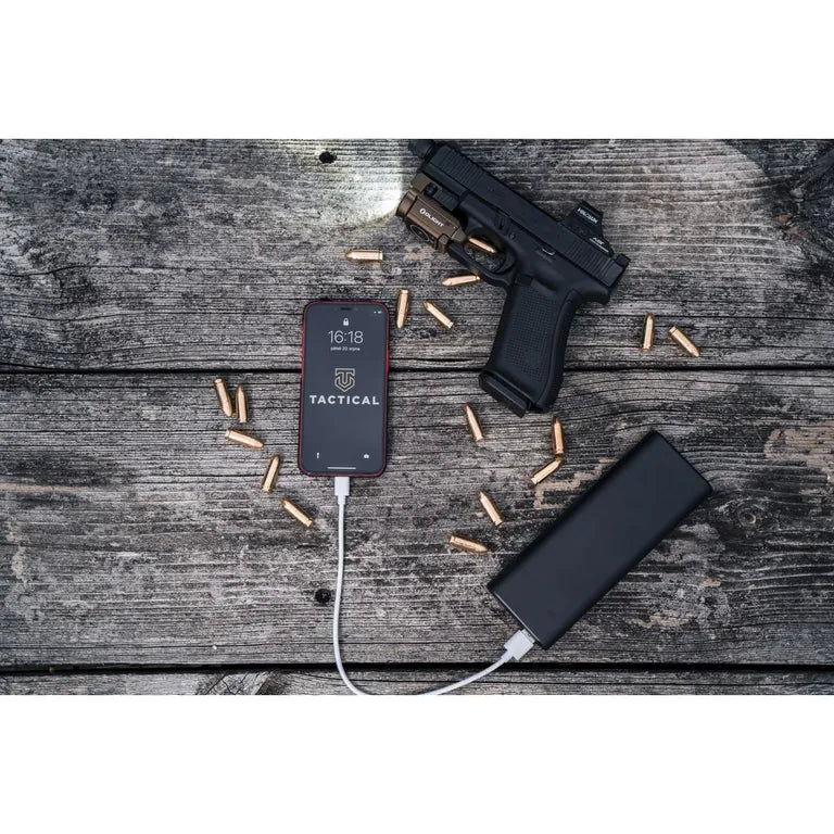 Taktikai sima menetes kábel USB-C/USB-C 1m Fekete