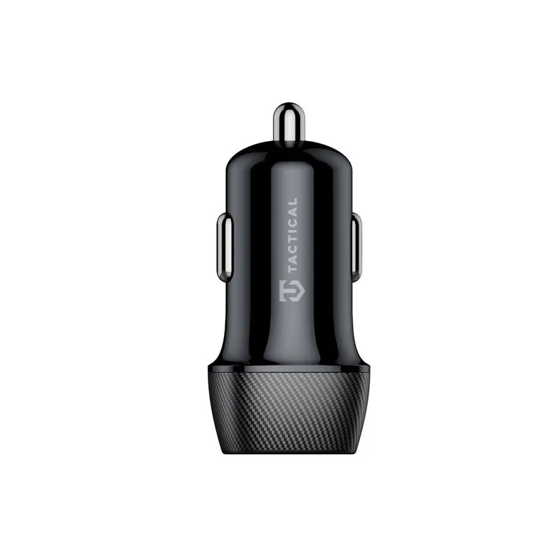 Taktikai terepi dugó kettős 12W + taktikai gyors kötél Aramid kábel USB-A / villám MFi 0.3m szürke