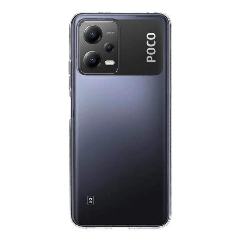 Taktikai TPU Kryt pro Poco X5 5G átlátszó tok