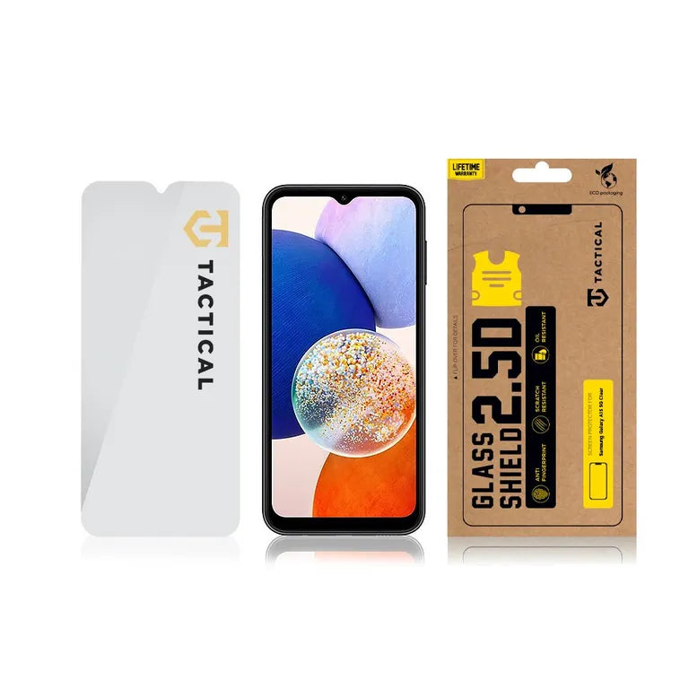 Taktikai üveg pajzs 2.5D sklo pro Samsung Galaxy A14 5G Tiszta