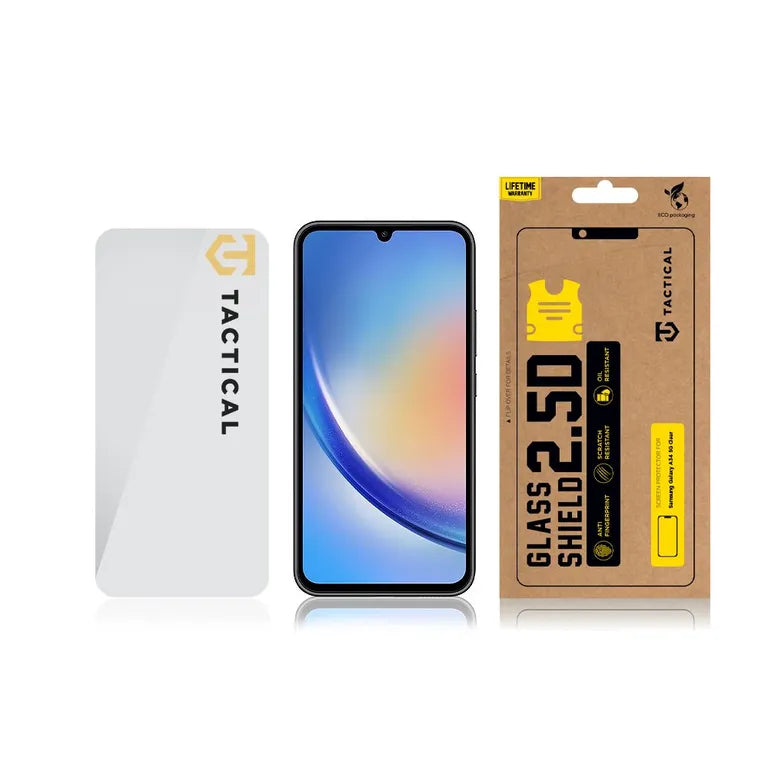 Taktikai üveg pajzs 2.5D sklo pro Samsung Galaxy A34 5G Tiszta