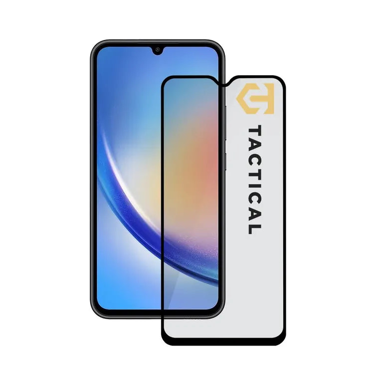 Taktikai üvegpajzs 5D sklo pro Samsung Galaxy A34 5G fekete