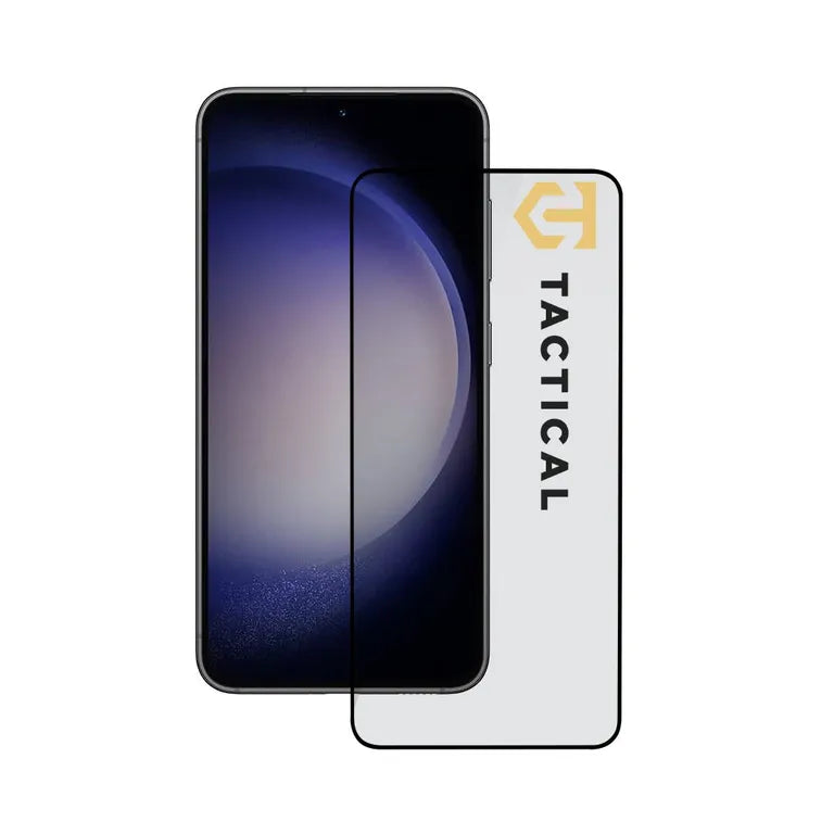 Taktikai üvegpajzs 5D sklo pro Samsung Galaxy S23 fekete