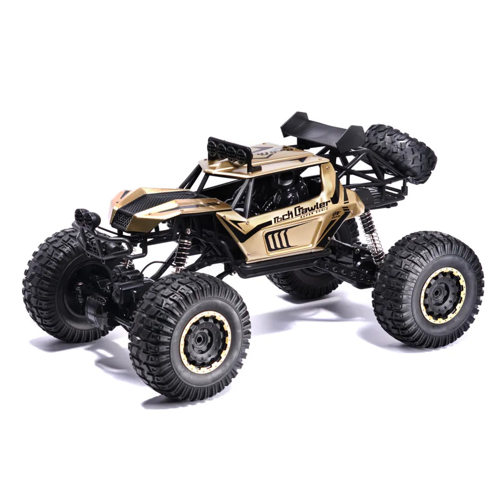 Távirányítós autó RC autó Rock Crawler 2.4GHz 1:8 51cm arany
