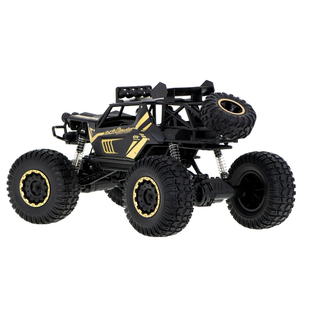 Távirányítós autó RC autó Rock Crawler 2.4GHz 1:8 51cm fekete