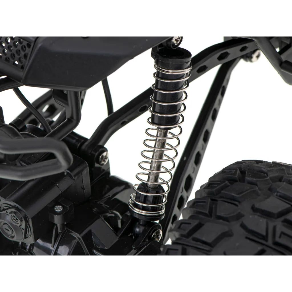Távirányítós autó RC autó Rock Crawler 2.4GHz 1:8 51cm fekete