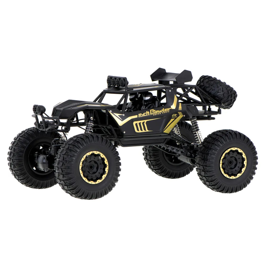 Távirányítós autó RC autó Rock Crawler 2.4GHz 1:8 51cm fekete