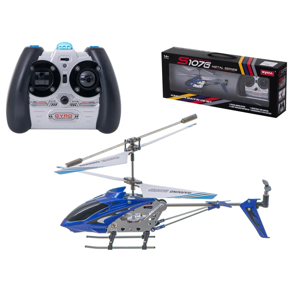 Távirányítós helikopter SYMA S107G RC kék