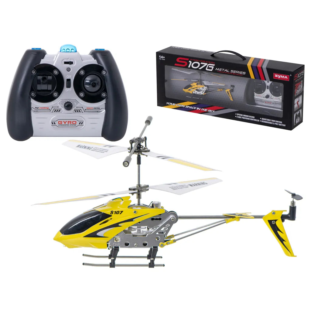 Távirányítós helikopter SYMA S107G RC sárga