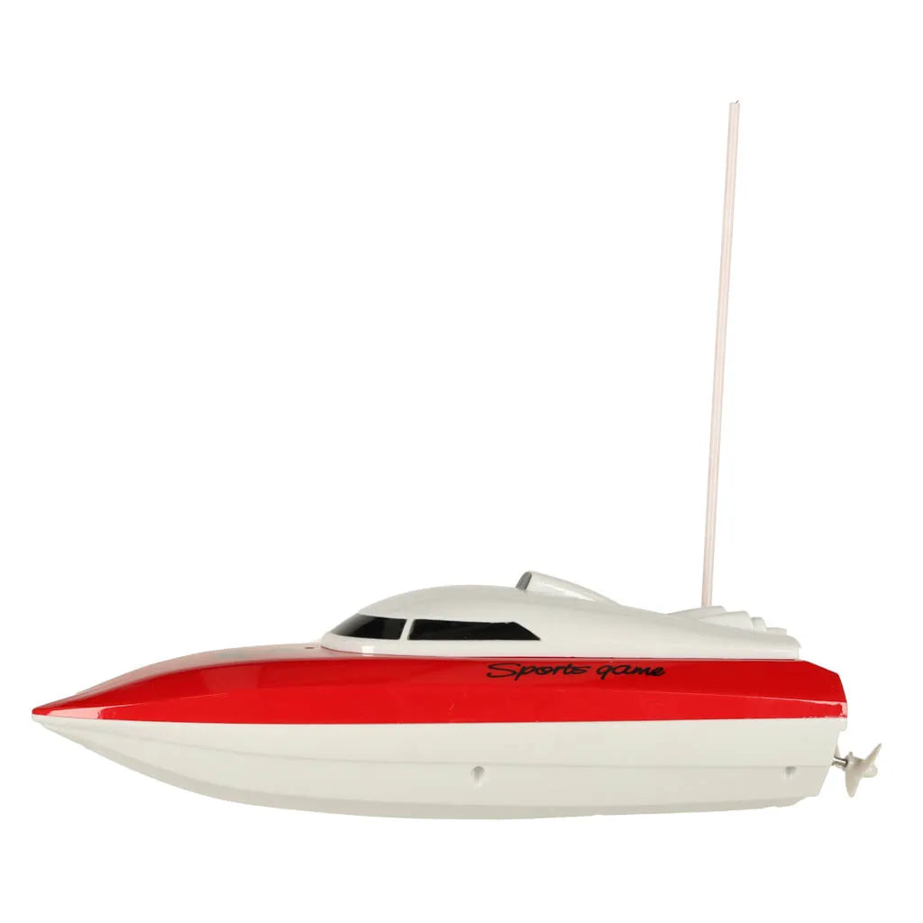 Távirányítós motorcsónak, 4CH MINI CP802, piros