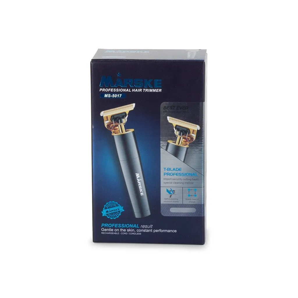 Elektromos haj- és szakállvágó 3 cserélhető nyíró fejjel, akkumulátorral, 6 W, USB, 14cm x 4.3cm x 2cm, fekete