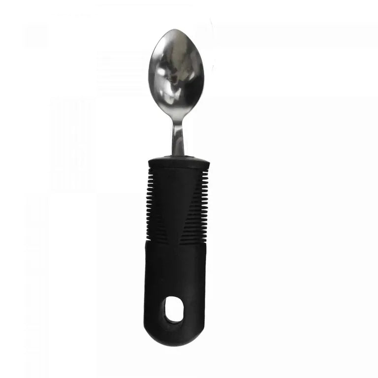 Wellys GI-041880: 4 részes Comfort Grips Senior evőeszközkészlet széles csúszásgátló fogantyúkkal, 4 db, fekete