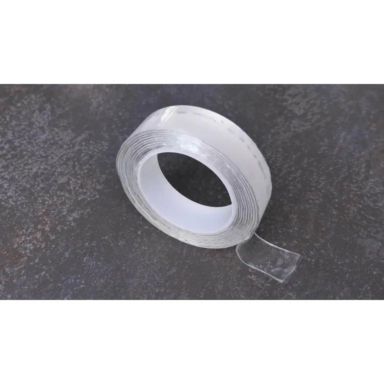 Wellys kétoldalas akril szalag,  3 m x 3 cm x 0,2 cm, átlátszó