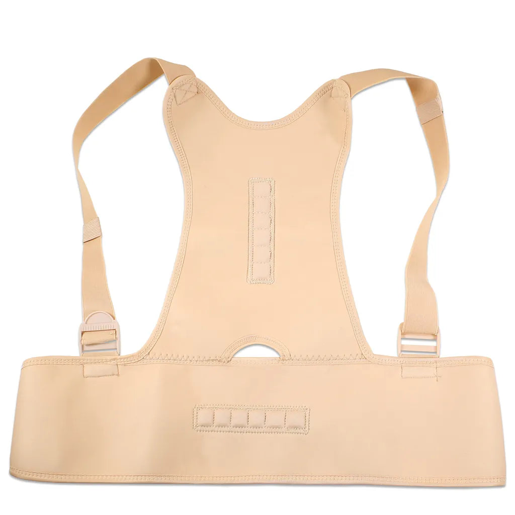 Wellys mágneses testtartásjavító és hátpánt, unisex, testszínű, 97 x 40 x 0,3 cm
