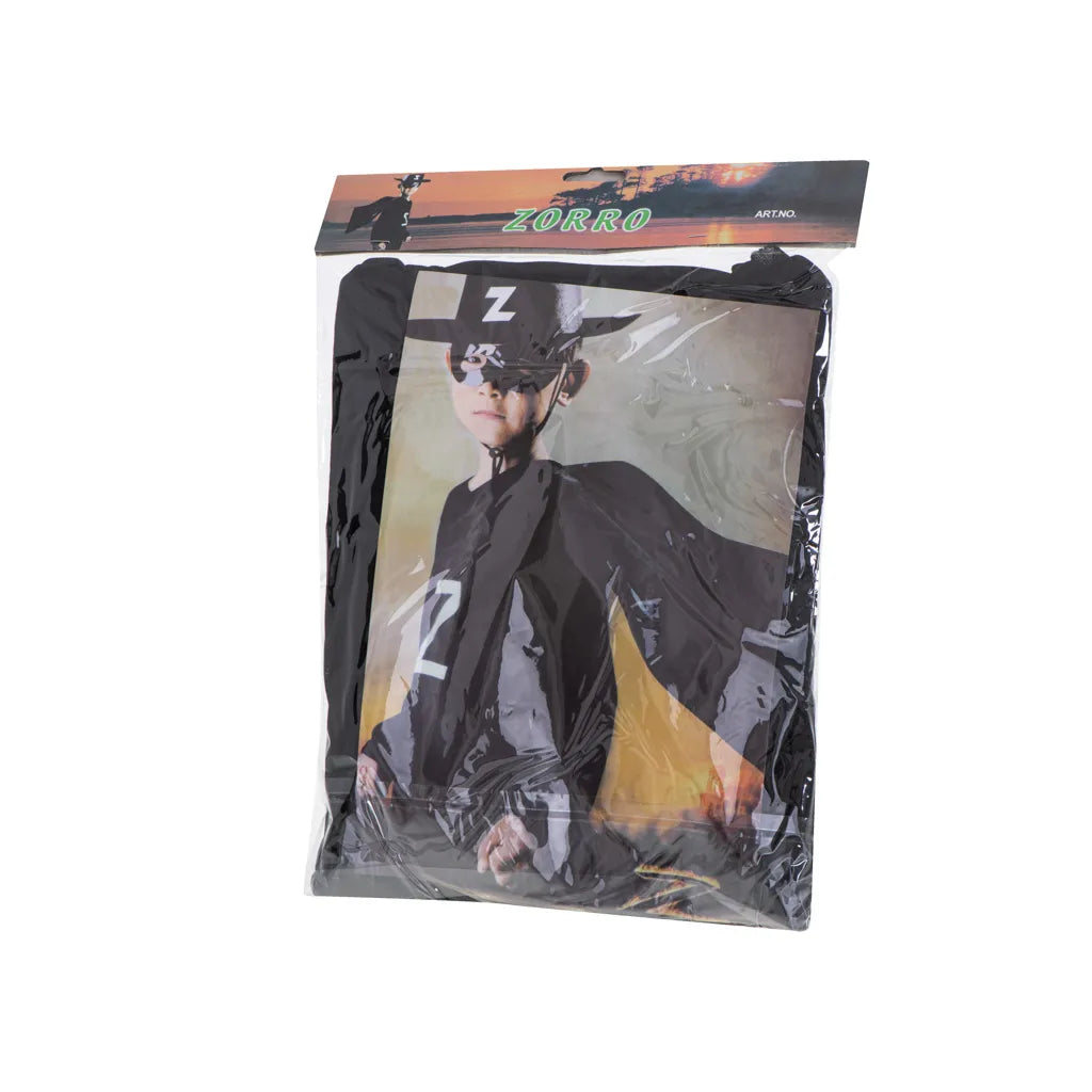Zorro jelmez S méret, 95-110cm